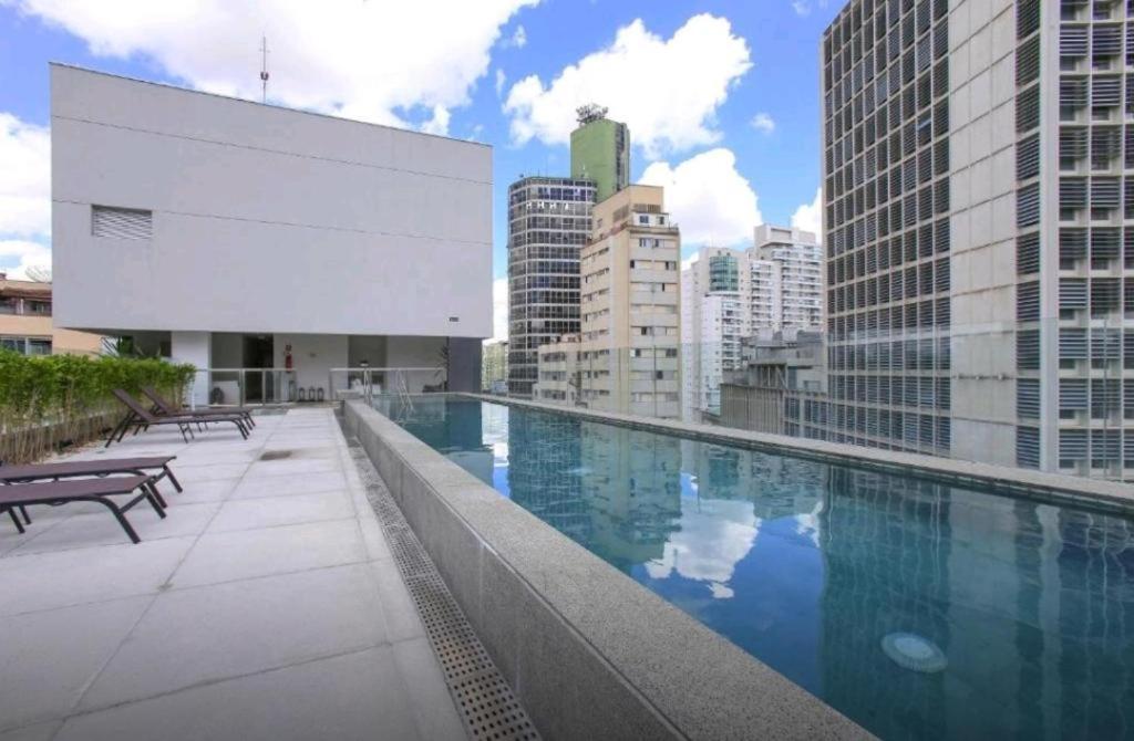 Apartamento Apto Com Wifi, Piscina, Academia No Coracao De São Paulo Exterior foto